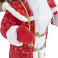 Festliche Party-Dekoration lebensgroßer Polyester Stehend Santa